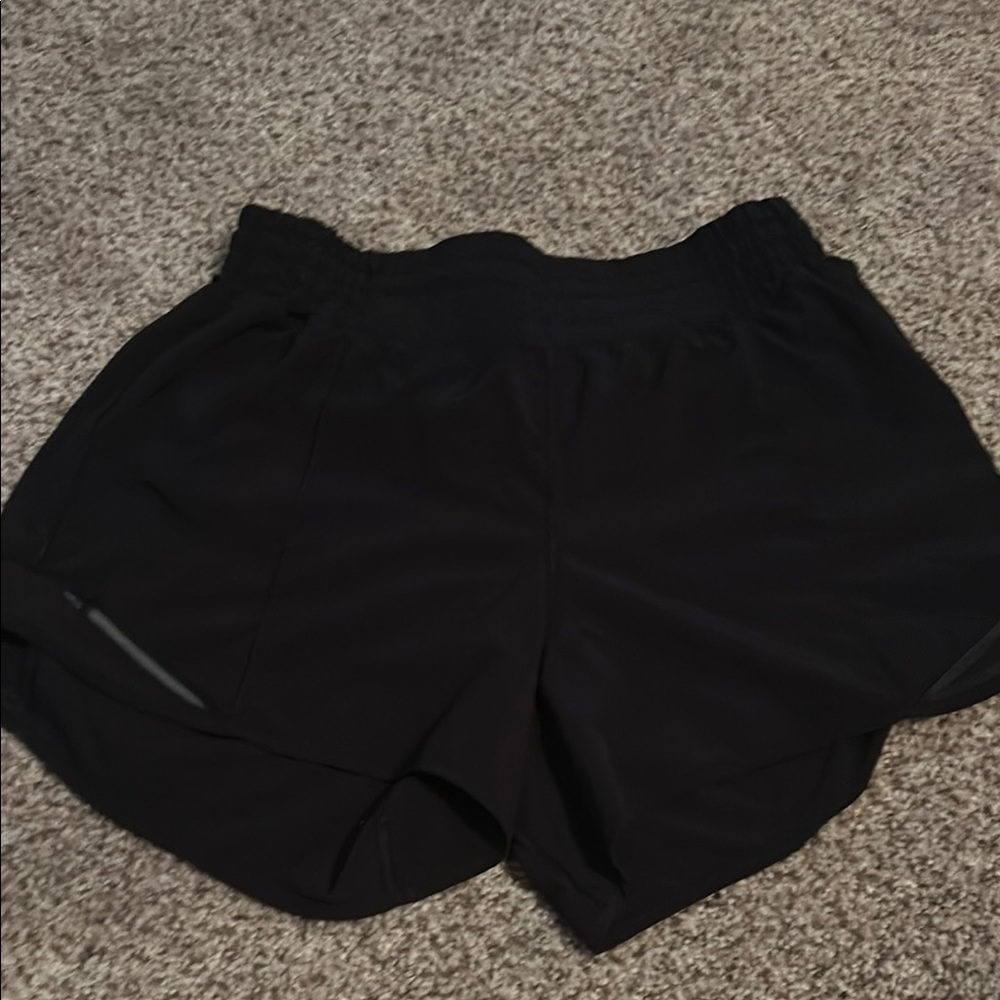 Lululemon Athletica Black Athletic Shorts Lightweight Performance